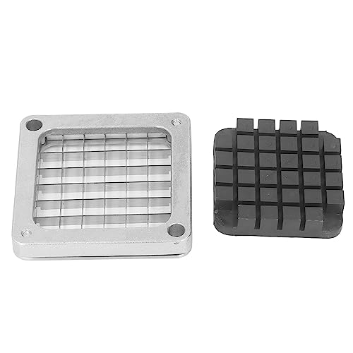 Hamwesh French Fry Cutter, Ersatzklinge mit Pusher -Block für den Kommerziellen Gebrauch mit 6 Mm 9 Mm 12 Schnittgrößen für Kartoffeln Obst Gemüse Gemüse (12 mm) von Hamwesh