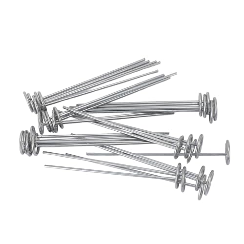 Hamwesh Garden Staples, 30 Prozent Verzinkter Stahl Wiederverwendbarer Kreis Top Landschaft Staples G Form Starke Haft (152 mm) von Hamwesh