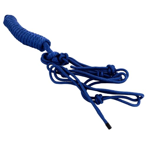 Hamwesh Geflechtes Seilhalter, Multi Knots Einstellbare Weben für den Täglichen Gebrauch Täglich mit Robustem Schnallenring für Viehvieh (BLUE) von Hamwesh