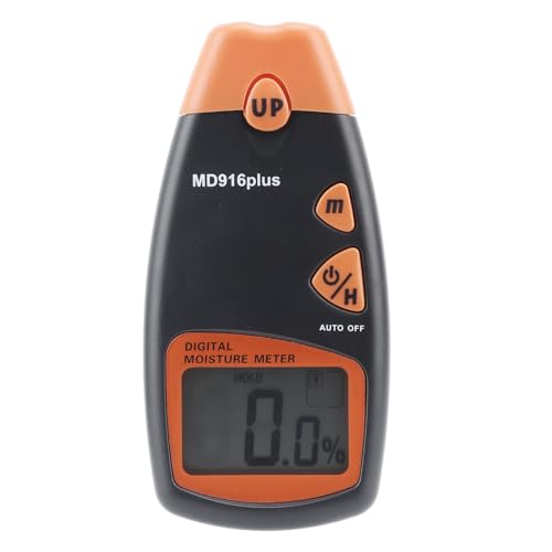 Hamwesh Holzfeuchtigkeitsmesser, Digitaler LCD -Zeigen 2% Bis 40% Luftfeuchtigkeit mit Nicht Zerstörerischer Messung für Wände Betongebäudeböden Teppich Hamwesh Holzfeuchtigkeitsmesser, Digitaler LCD -Zeigen 2% Bis 40% Luftfeuchtigkeit mit Nicht Zerstörerischer Messung für Wände Betongebäudeböden Teppich von Hamwesh