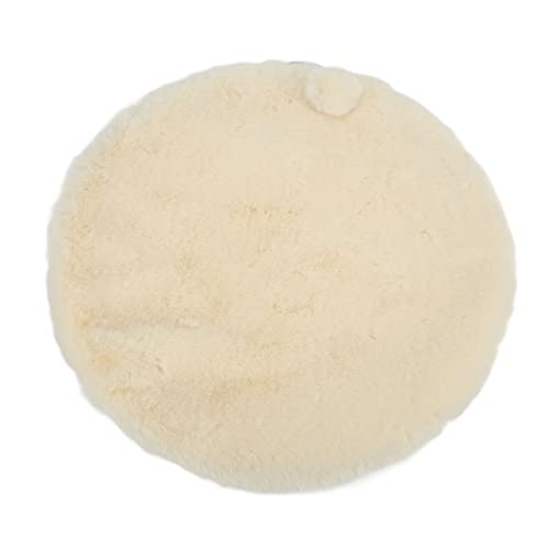 Hamwesh Hundebettmatte, Gemütliches Rundes Haustier -Schlafkissen mit Kleiner Kugel für Kleine Mittelgroße Hunde Katzenbettkiste Warm Warm Flauschige Weiche Anti -Schlupf Comfy Kistenkissen Leicht von Hamwesh