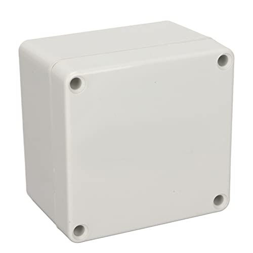 Hamwesh Junction Box, IP65 Wasserdichtes PVC -Projektgehäuse mit 4 Schrauben für die Innenräume Im Innenbereich von Hamwesh