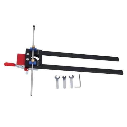 Hamwesh Kabinettshardware -Schablone, Einstellbare Aluminium -Legierungs Punch Locator Bohrer Template Tool mit Indexlaschen für Schubladenschieben und Holzbearbeitungsprojekte für Hamwesh Kabinettshardware -Schablone, Einstellbare Aluminium -Legierungs Punch Locator Bohrer Template Tool mit Indexlaschen für Schubladenschieben und Holzbearbeitungsprojekte für von Hamwesh