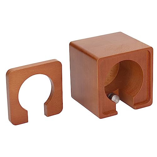 Hamwesh Kaffee -Portafilter -Halter Holz Kaffee Tamping Station mit Verstellbarem Ständer für 51 Mm 54 Mm 58 Portafilter Manipulationshalter Deep Slot Design für Home Kitchens Bars Hamwesh Kaffee -Portafilter -Halter Holz Kaffee Tamping Station mit Verstellbarem Ständer für 51 Mm 54 Mm 58 Portafilter Manipulationshalter Deep Slot Design für Home Kitchens Bars von Hamwesh