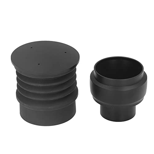 Hamwesh Kaffeeschleife Einzeldosis-Trichter, Silikonkaffeemühle Blasenwerkzeug Handdruck Pulver Blasen Bohnen Mülleimer Bohnen Trichter mit Reinigungswerkzeug für ECM S-Manual 64 von Hamwesh