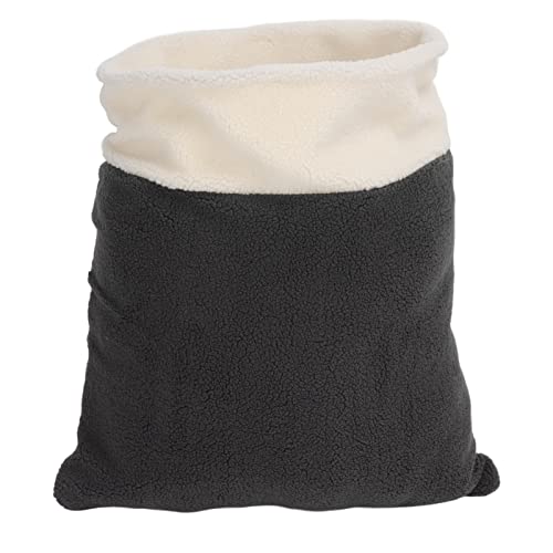 Hamwesh Katzenschlafbett, Offene Eingangshöhle Katzenbett, Katze Versteck mit Weichem Warmem, Gemütlichem Haustierversorgungen für Innenpulpen und Kätzchen (Khaki) von Hamwesh