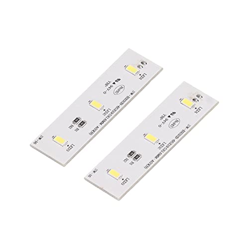 Hamwesh Kühlschrank -LED -Leuchtstreifen Hohe Helligkeit Langlebiger Energiesparschutz 2 PCs mit Einfacher Installation für FRESTEC HOMA SW BX02B Modell Hamwesh Kühlschrank -LED -Leuchtstreifen Hohe Helligkeit Langlebiger Energiesparschutz 2 PCs mit Einfacher Installation für FRESTEC HOMA SW BX02B Modell von Hamwesh