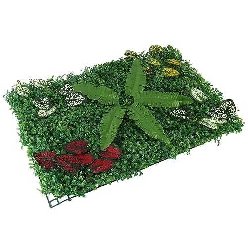 Hamwesh Künstliche Graswandpaneele, Dichtes PE -Material mit Einfachem Design für Innengarten Im Freien Im Freien (Typ 1) von Hamwesh