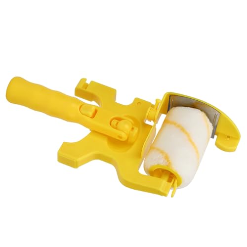 Hamwesh Lackwalze, Mini -Lackwalzenbedeckungen mit Schalldämpferdesign für Wandmalerei -Projekthausversorgung mit Universellem Griff für Mehrere Winkelarbeit von Hamwesh