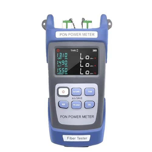 Hamwesh OPTISCHER KREISE METER, -35 Bis +25 DBM Tragbarer Glasfaser -Tester mit Visueller Fehler Locator für CCTV Kommunikation und PON Netzwerkwartung Hamwesh OPTISCHER KREISE METER, -35 Bis +25 DBM Tragbarer Glasfaser -Tester mit Visueller Fehler Locator für CCTV Kommunikation und PON Netzwerkwartung von Hamwesh