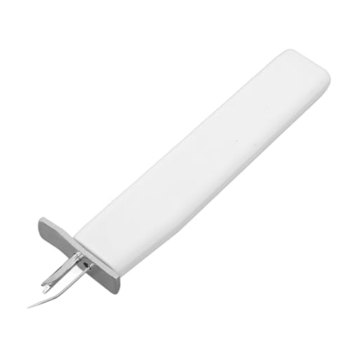 Hamwesh Perlenknoting -Werkzeug, Professionelles Schmuck Perlenknoten -Werkzeug mit Schnellem und Effektivem Knoten für DIY Schmuck Saiten Perlen Perlenwerkzeuge Einfach zu Bedienen (WHITE) von Hamwesh