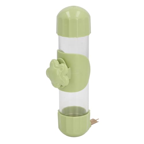 Hamwesh Pet Bird Water Feeder, Anti -Trinker -Leck Proof Automatischer Vogelwasserspender mit Auffälligen Stiftdesign für Kleine Mittelgroßen Große Papageien Chinchillas (Green) von Hamwesh