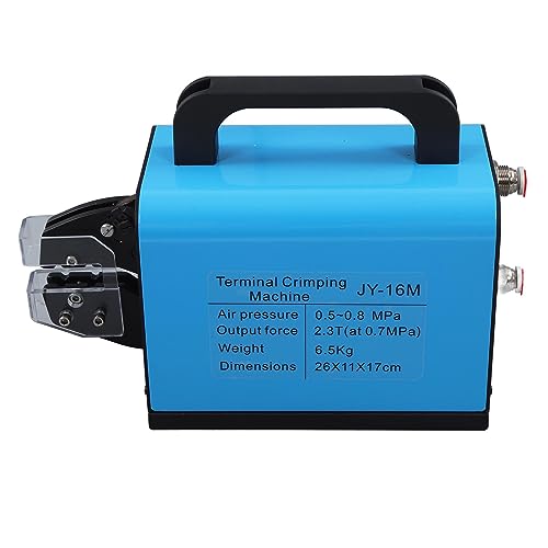 Hamwesh Pneumatic Crimping Tool Legierungstahl Stahl 4 Paarformen Ersatzkrimpmaschine mit Fußschalter für Isolierte und Nicht Isolierte Anschlüsse Hamwesh Pneumatic Crimping Tool Legierungstahl Stahl 4 Paarformen Ersatzkrimpmaschine mit Fußschalter für Isolierte und Nicht Isolierte Anschlüsse von Hamwesh