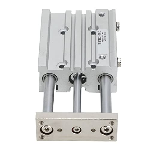 Hamwesh Pneumatische Luftzylinder, 12 -mm -Bohrung 40 mm Hub Aluminiumlegierung Doppelwirkung mit 3 Stange für Hohe Genauigkeit und Große Last von Hamwesh