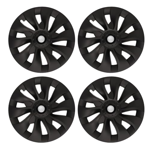 Hamwesh Radabdeckung, 4pcs Hub -Kappe Ersatz mit Vollem Wickeldesign für 18 -Zoll (Asymmetrisch) von Hamwesh