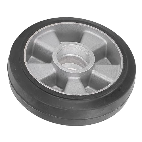 Hamwesh Rasenmäher, Antriebsräder für Palettenwagen von Bis zu 5500 Pfund, Gummi -Lastrad mit 6204 Lagerloch für Schubkarreen -Hof Anhängerluftkompressorgenerator Holzhacker von Hamwesh