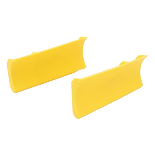 Hamwesh Schneepflug -Ansatz, Lustiges Croc -Accessoires mit PLA Material für Schuhe mit Vorderlöchern (Yellow) von Hamwesh