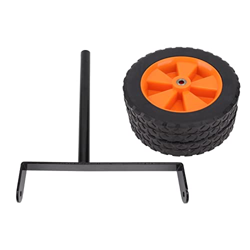 Hamwesh Schnurenträumer -Stützrad, Einstellbare Höhe Rasenmäher -Hilfsrad mit 26 Mm 28 Mm Achsenrohre für Gas Elektropinselschneider von Hamwesh