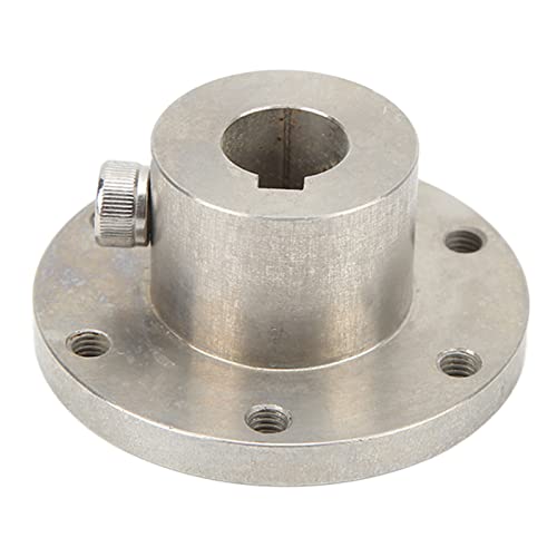 Hamwesh Starr Flanschkupplung 14mm Edelstahl -Schlüsselnabenwellenwelle Kuppler mit Einfachem Installieren von Design Zum Anschluss von Motor und Rad von Hamwesh