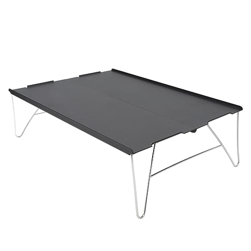 Hamwesh Tragbarer Camping -Tisch, Ultraleicht -Aluminium Klapptisch mit Abnehmbarem Design für Kochpicknickreisen Im Freien von Hamwesh