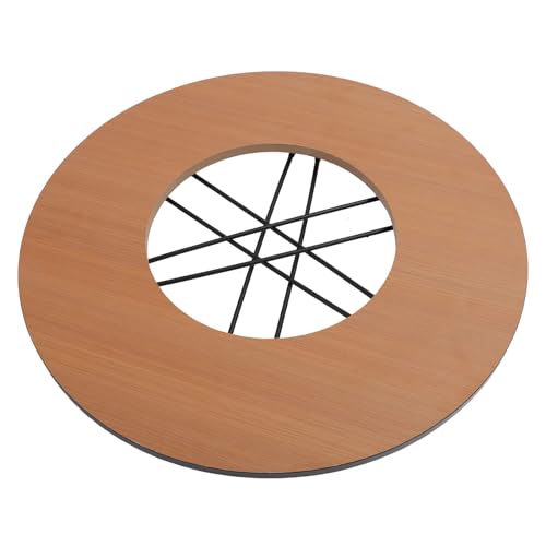 Hamwesh Tragbarer Campingtisch, Faltbarer Picknicktisch mit Runden Design für Outdoor -Veranstaltungen Strand und Camping von Hamwesh
