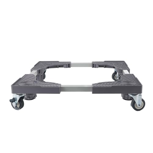 Hamwesh Waschmaschinenständer, Universeller Mobiler Basis -Dolly mit 4 Doppelrädern für Trocknerkühlschrank und Mini -Kühlschrank Hamwesh Waschmaschinenständer, Universeller Mobiler Basis -Dolly mit 4 Doppelrädern für Trocknerkühlschrank und Mini -Kühlschrank von Hamwesh
