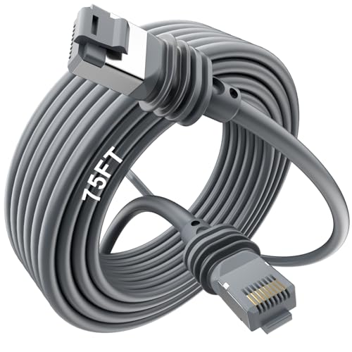 HanCenDa Standard betätigtes Starlink Gen 3/Mini Kabel 75FT/23M, Starlink Kabel Gen 3 Ersatz Standard V3/Mini Kabel Starlink Wasserdicht Starlink Ethernet Kabel Gen 3 - Grau von HanCenDa