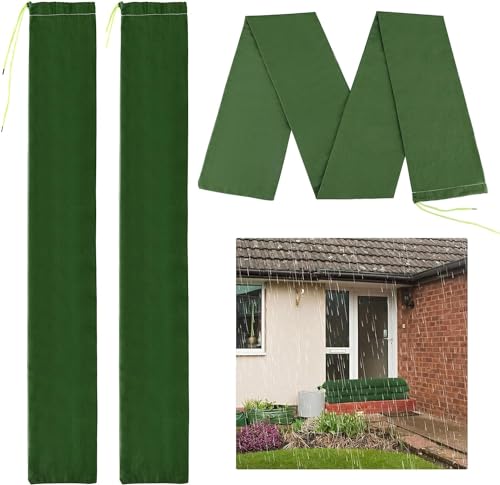 HanOBC 3 Stück Flutwasserbarriere Sandsäcke verdickte Lange Leinenbeutel mit Bindung, elastisches Band, Wiederverwendbare Sandsäcke für Überschwemmung, Regen, Wasserkontrolle für Türen und Fenster HanOBC 3 Stück Flutwasserbarriere Sandsäcke verdickte Lange Leinenbeutel mit Bindung, elastisches Band, Wiederverwendbare Sandsäcke für Überschwemmung, Regen, Wasserkontrolle für Türen und Fenster von SMLJFO