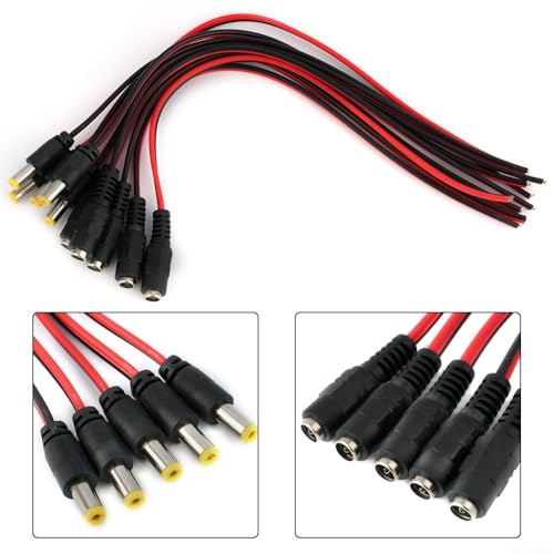 10 Stück 5 5 2 1 Verbindungskabel für stabile Stromversorgung und Überwachung in der Elektronik von HanOaki