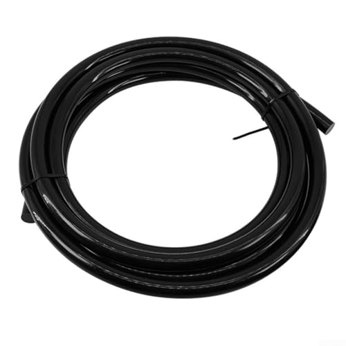 4 m integriertes Kupferrohr-Biegeband aus PE-Kunststoff, Klimaanlagen-Rohrbieger-Kit für 3/4 und 7/8 Zoll Größen, lila/schwarz (schwarz) von HanOaki