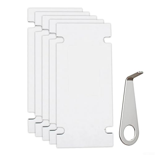 5 Stück doppelseitiges Klebeband für Ringbatterie Video Türklingel 2024 Release bietet starken Halt für verschiedene Oberflächen einschließlich Holz und Metall von HanOaki