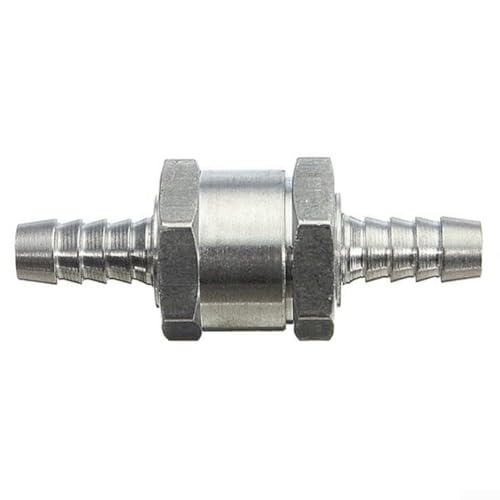Automobil-Kraftstoff-Rückschlagventil, 4681012 mm, Aluminiumlegierung, für Vergaser-Kraftstoffversorgungssysteme, geeignet für Diesel- und Wasseranwendungen (8 mm) von HanOaki