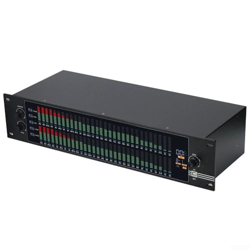 EQ-323 Dual 31-Band Graphic Equalizer Digitaler Spektrumanalysator mit USB-Steuerung für Bühnen- und Studio-Audiosysteme EQ-323 Dual 31-Band Graphic Equalizer Digitaler Spektrumanalysator mit USB-Steuerung für Bühnen- und Studio-Audiosysteme von HanOaki