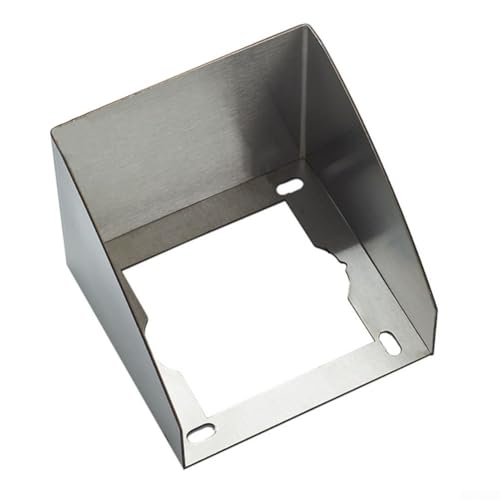Edelstahl-Steckdosenabdeckung für Außenschalter, mit wasserdichtem Design, kompatibel mit 86 Steckdosen zur Vermeidung von Feuchtigkeit und Wasserschäden (verdeckte Installation) von HanOaki