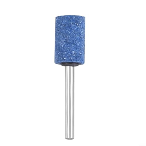 HanOaki 3 mm Schaft zylindrischer Schleifstein für Rotationswerkzeuge - ideal für Metall, Holz, Jade Detailschleifen (M) von HanOaki