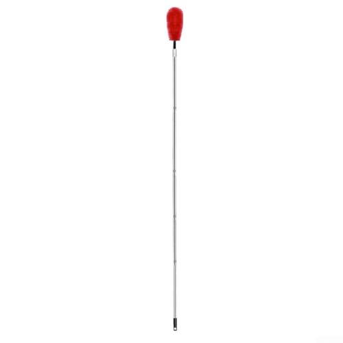 HanOaki Ausziehbares Dachrinnenreinigungswerkzeug, Teleskopbürste mit Verlängerungsstange zur Schmutzentfernung ohne Leiter (C) von HanOaki