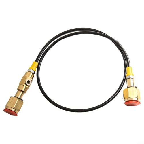 HanOaki CO-2 Tank-Nachfüllstation-Adapter mit 91,4 cm Hochdruckschlauch CGA320 auf CGA320 Hochleistungsanschluss für große Zylinderübertragung HanOaki CO-2 Tank-Nachfüllstation-Adapter mit 91,4 cm Hochdruckschlauch CGA320 auf CGA320 Hochleistungsanschluss für große Zylinderübertragung von HanOaki