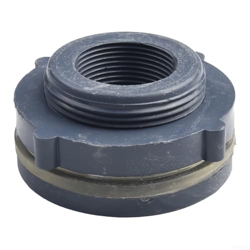HanOaki PVC-Kunststoff-Schott-Adapter mit Silikondichtung für Wassertanks Schwimmbäder Bewässerungssysteme (3 cm) von HanOaki