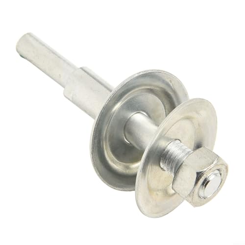 HanOaki Schleifstein-Polierscheibe, 75 mm Durchmesser mit 10 mm Bohrung für Schleifmaschinen, Metallbearbeitung, Keramik-Topfscheibe (Schaft) von HanOaki