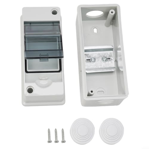 IP65 bewerteter elektrischer Verteilerkasten mit transparenter Abdeckung, ABS-Körper und PC-transparenter Platte, entworfen für sichere Verkabelung in Häusern und Gebäuden von HanOaki