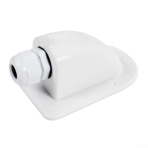Photovoltaik-Solarkabelführung, Abzweigdose mit 2 56 mm Kabeln, Kompatibilität für Wohnmobile und wetterfeste Anwendungen (weiß) von HanOaki