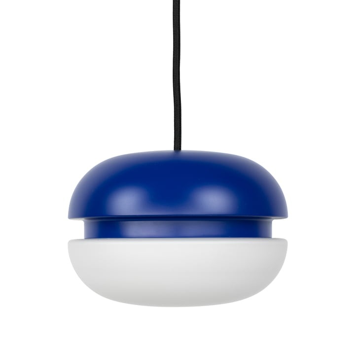 Hana Macaron Pendelleuchte Hängeleuchte Hängelampe Lampe ø18 Cm Matt Ultramarine B-Ware von Hana