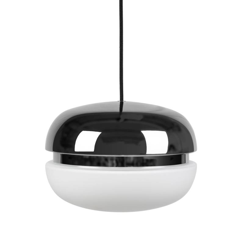 Hana Pendelleuchte Hängelampe Macaron Chrom ø 18 Cm Wohnzimmer Beleuchtung   B-Ware von Hana