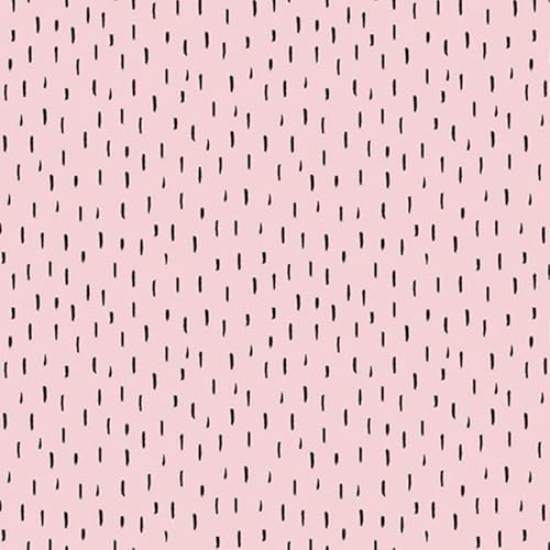 Jersey Gots Dots and Playfull Stripes 200 g/m² ca.150 cm rose von Hanabi