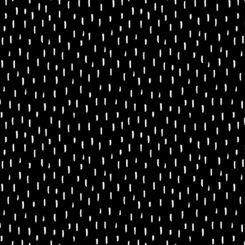Jersey Gots Dots and Playfull Stripes 200 g/m² ca.150 cm schwarz von Hanabi