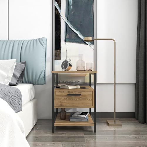 Hanah Home Alba - Black, Oak von Hanah Home