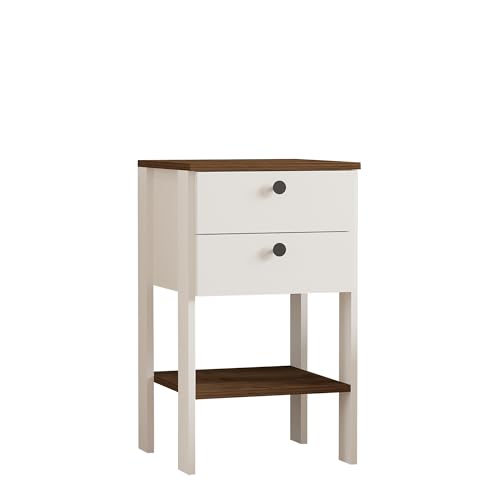 Hanah Home Ruzisa - White, Walnut Hanah Home Ruzisa - White, Walnut von Hanah Home