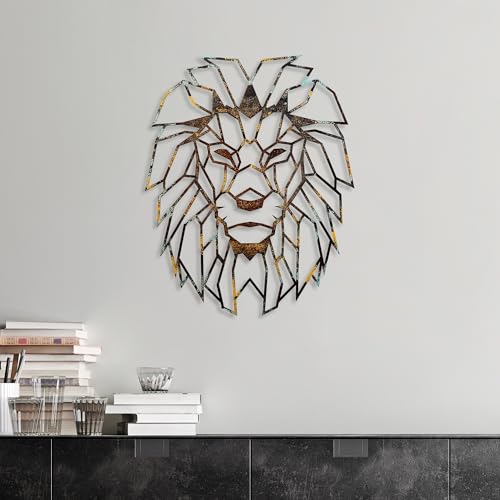 Hand-Painted Decorative Metal Wall Accessory, 40 x 50 cm | 100% Metal, 1.5 mm Thick | Unique Color Variations, Perfect for Home Decor Hand-Painted Decorative Metal Wall Accessory, 40 x 50 cm | 100% Metal, 1.5 mm Thick | Unique Color Variations, Perfect for Home Decor von Hanah Home