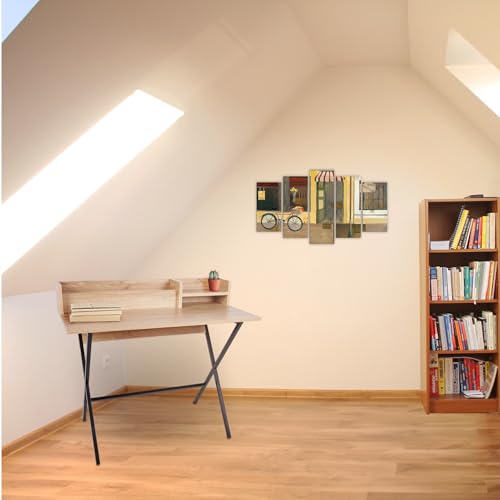Modern Study Desk, Oak Color, 100 cm x 50 cm x 89 cm | 100% Melamine Coated Particle Board, 18 mm Thick, Sturdy Metal Legs | Ideal for Industrial & Scandinavian Spaces Modern Study Desk, Oak Color, 100 cm x 50 cm x 89 cm | 100% Melamine Coated Particle Board, 18 mm Thick, Sturdy Metal Legs | Ideal for Industrial & Scandinavian Spaces von Hanah Home