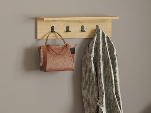 Scandinavian Wall Shelf, Sapphire Color, 60 x 14.5 x 16.3 cm | 100% Melamine Coated Particle Board, 18 mm Thick | Stylish Multipurpose Hanging Rack for Extra Storage von Hanah Home